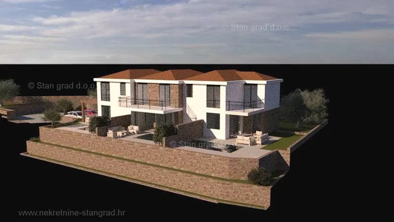 Njivice, attractive terraced house with garden and swimming pool! – 3