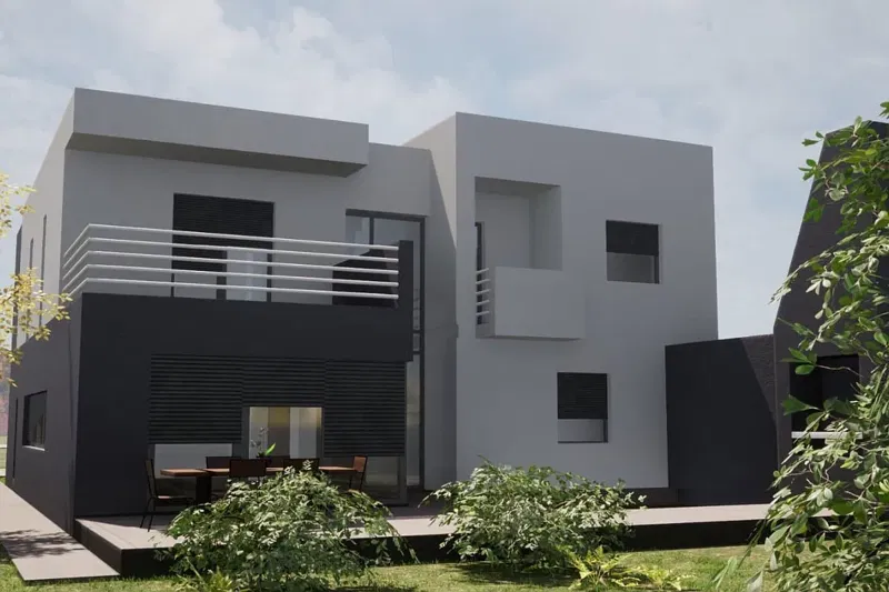 Building land with main project – 2