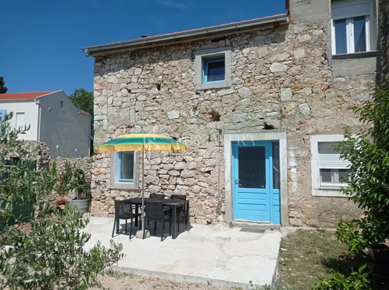 Banj, island Pašman, a semi-detached stone house – 2