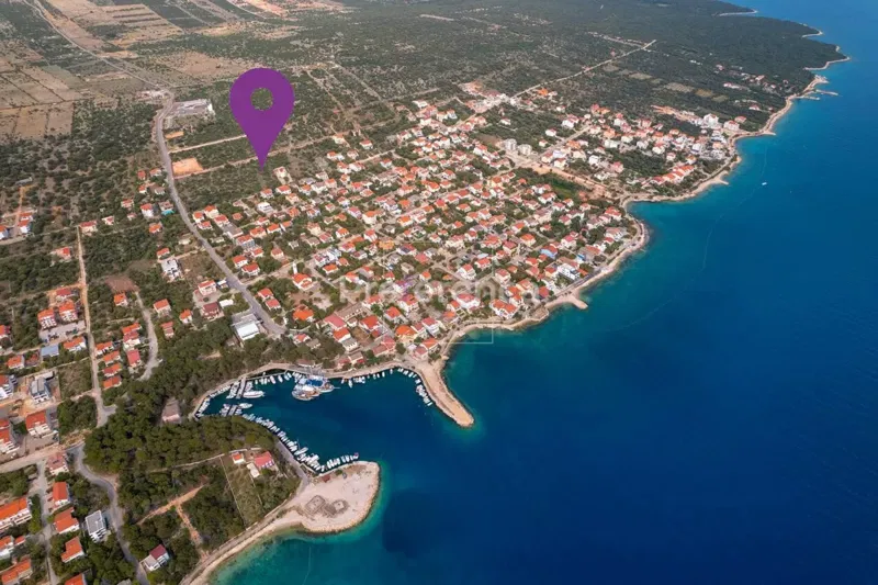 Mandre - terreno edificabile 1223m2 – 2