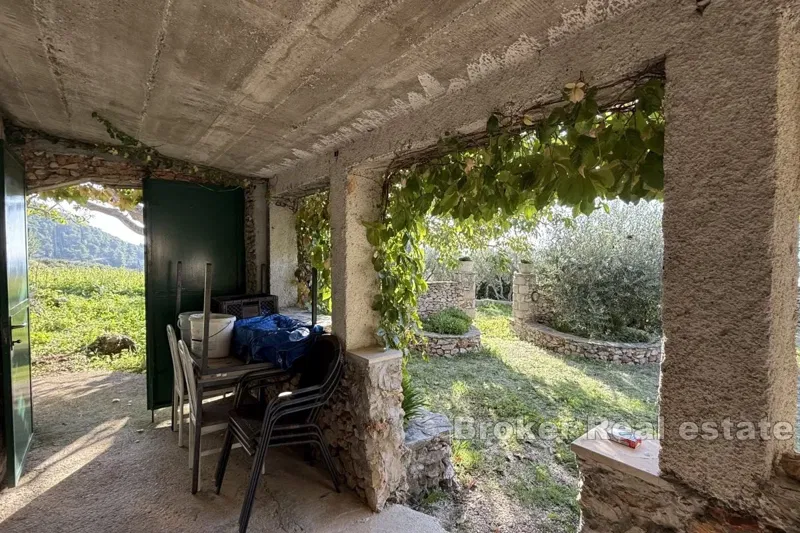 Terreno agricolo unico con un edificio e una splendida vista sul mare – 2