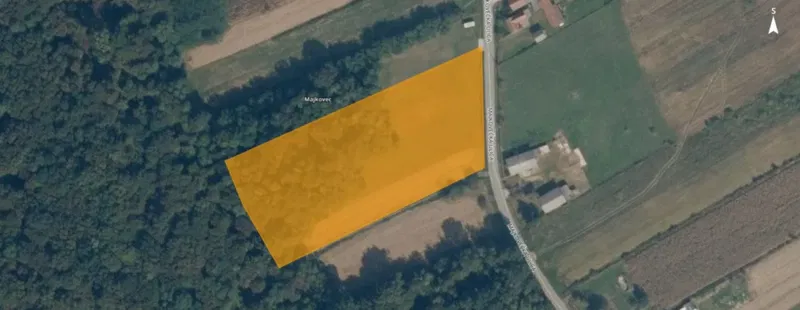 Građevinsko zemljište, Majkovec, 9672 m2