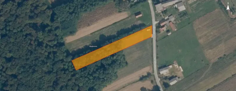 Građevinsko zemljište, Majkovec, 3884 m2