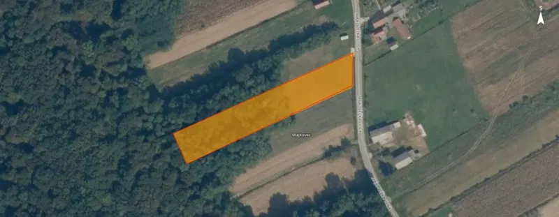 Građevinsko zemljište, Majkovec, 3881 m2