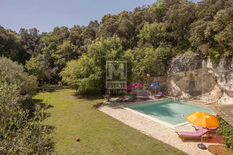 Pula, surroundings, beautiful stone villa with swimming pool – 3