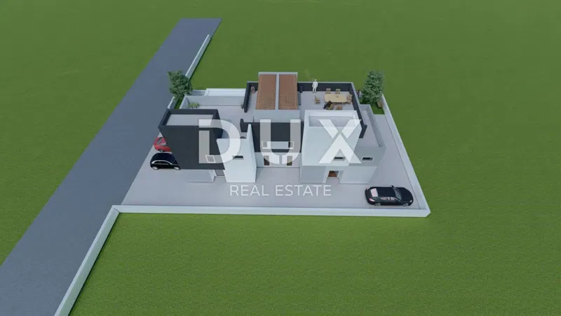ZADAR, VRSI - Casa bifamiliare con piscina privata e grande terrazza con vista mare! B2 – 3