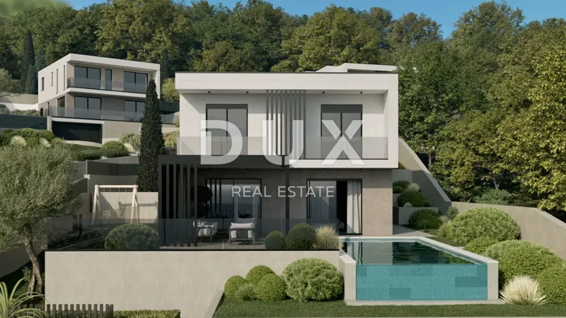 OPATIJA, POLJANE - Progetto di villa con vista sul mare – 2