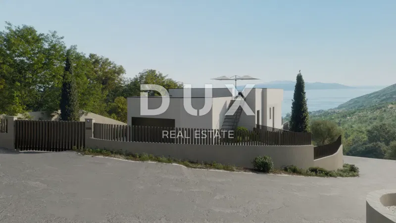 OPATIJA, POLJANE - Progetto di villa con vista sul mare – 3
