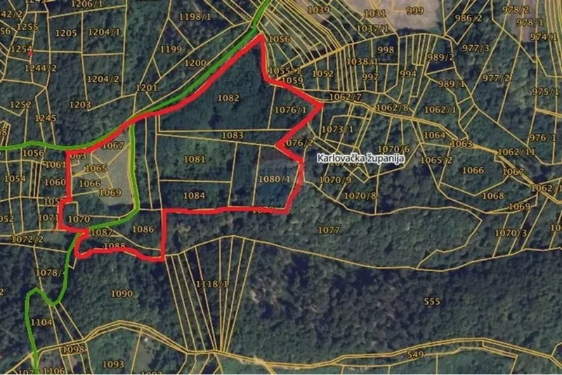 PRODAJA  ZEMLJIŠTA - 65.921 - OZALJ