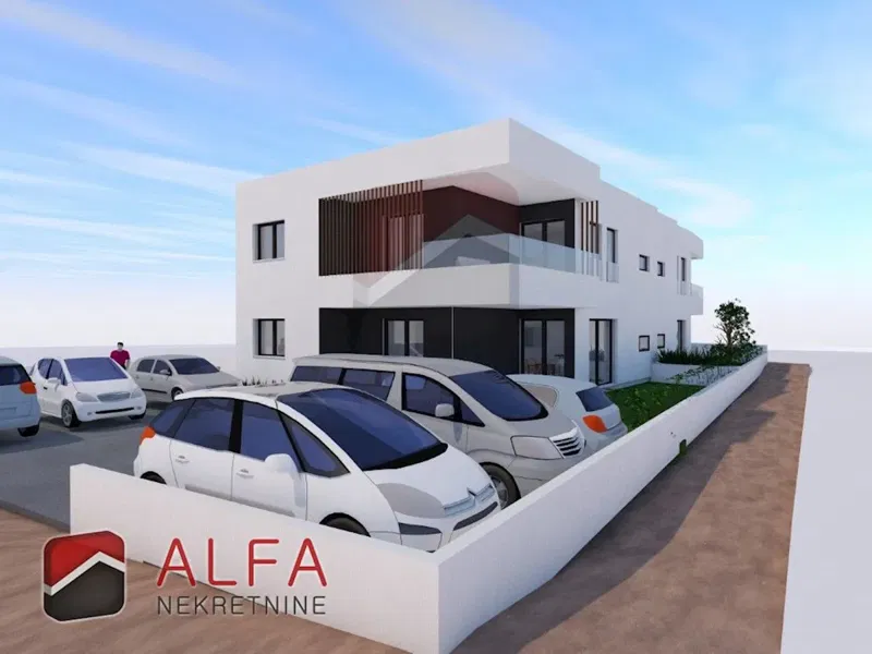 Croazia, Vodice, nuova costruzione, confortevole appartamento al piano terra con giardino in vendita – 3