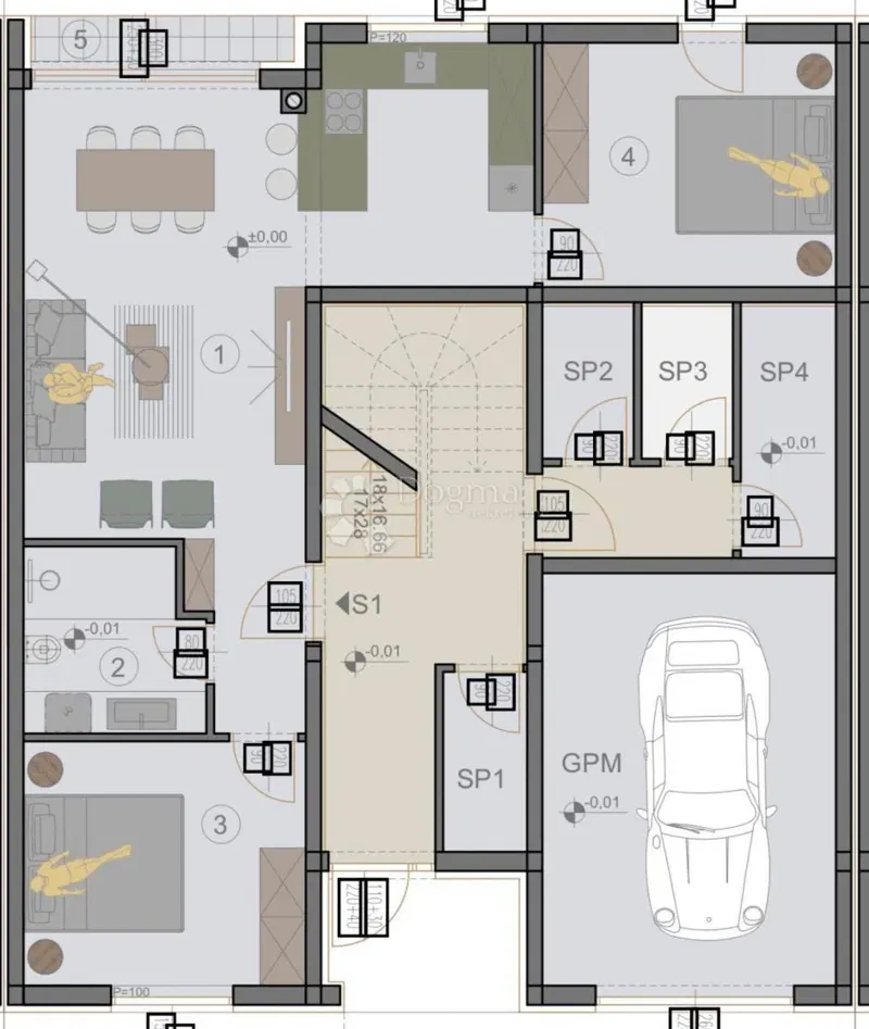 Mieszkanie Veli vrh, Pula, 76,03m2 – 2