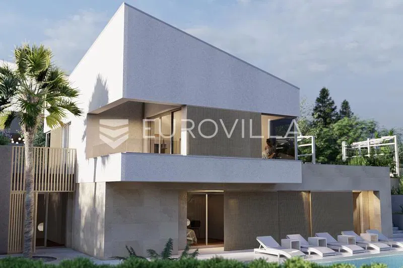 Island of Krk, Malinska, luxury villa within the resort – 2