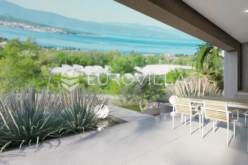 Island of Krk, Malinska, luxury villa within the resort – 3