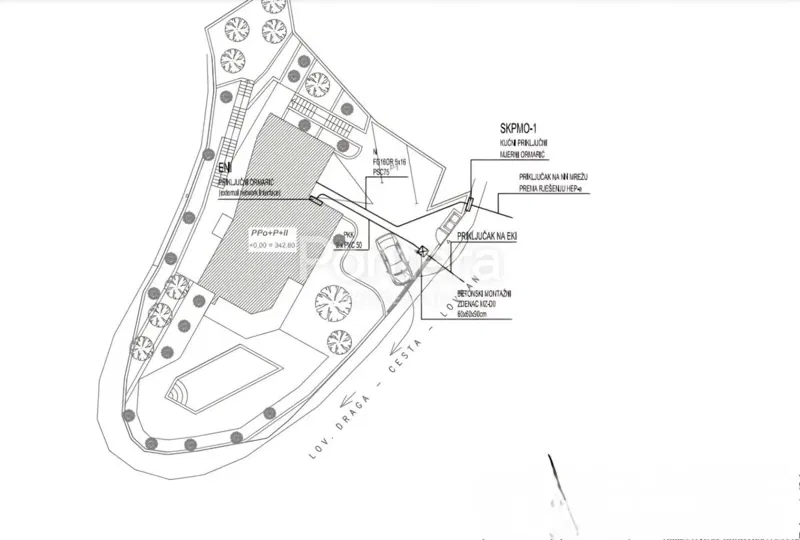 Land Liganj, Lovran, 601m2 – 2