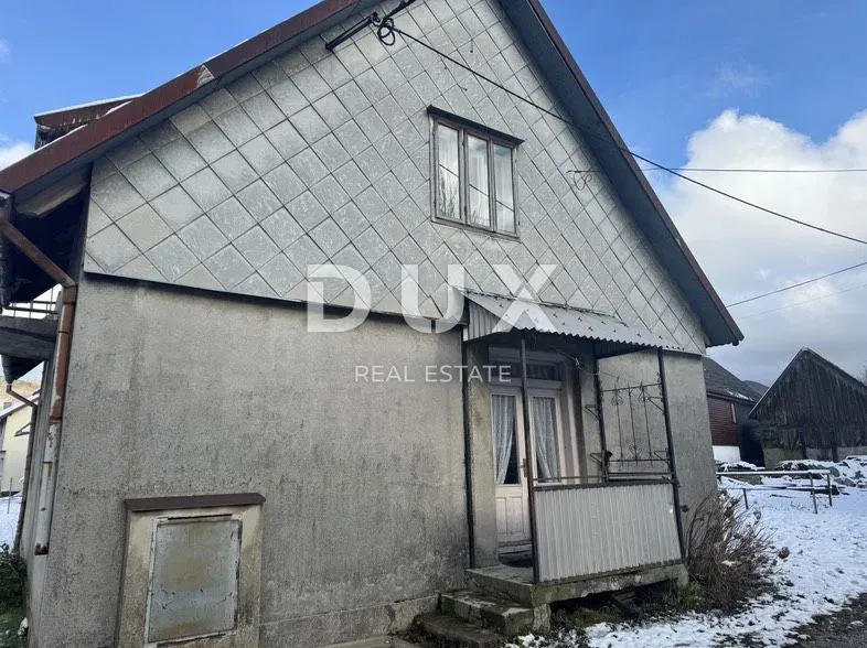 Gorski Kotar, Mrkopalj, detached antique house, 130 m2 – 2