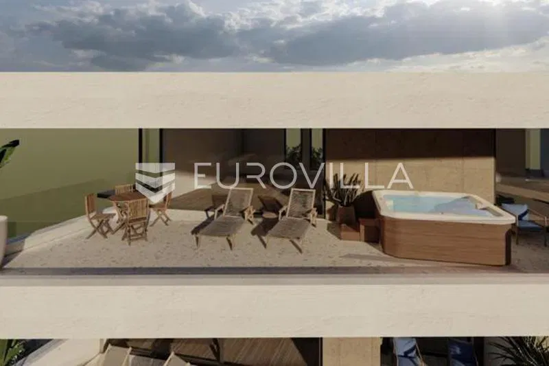 Čiovo, Okrug, penthouse with panoramic sea view – 2