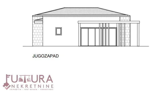 ZADAR - ŽMAN, TERRENO EDIFICABILE 483 M2, VISTA, A 90M DAL MARE!!! – 2