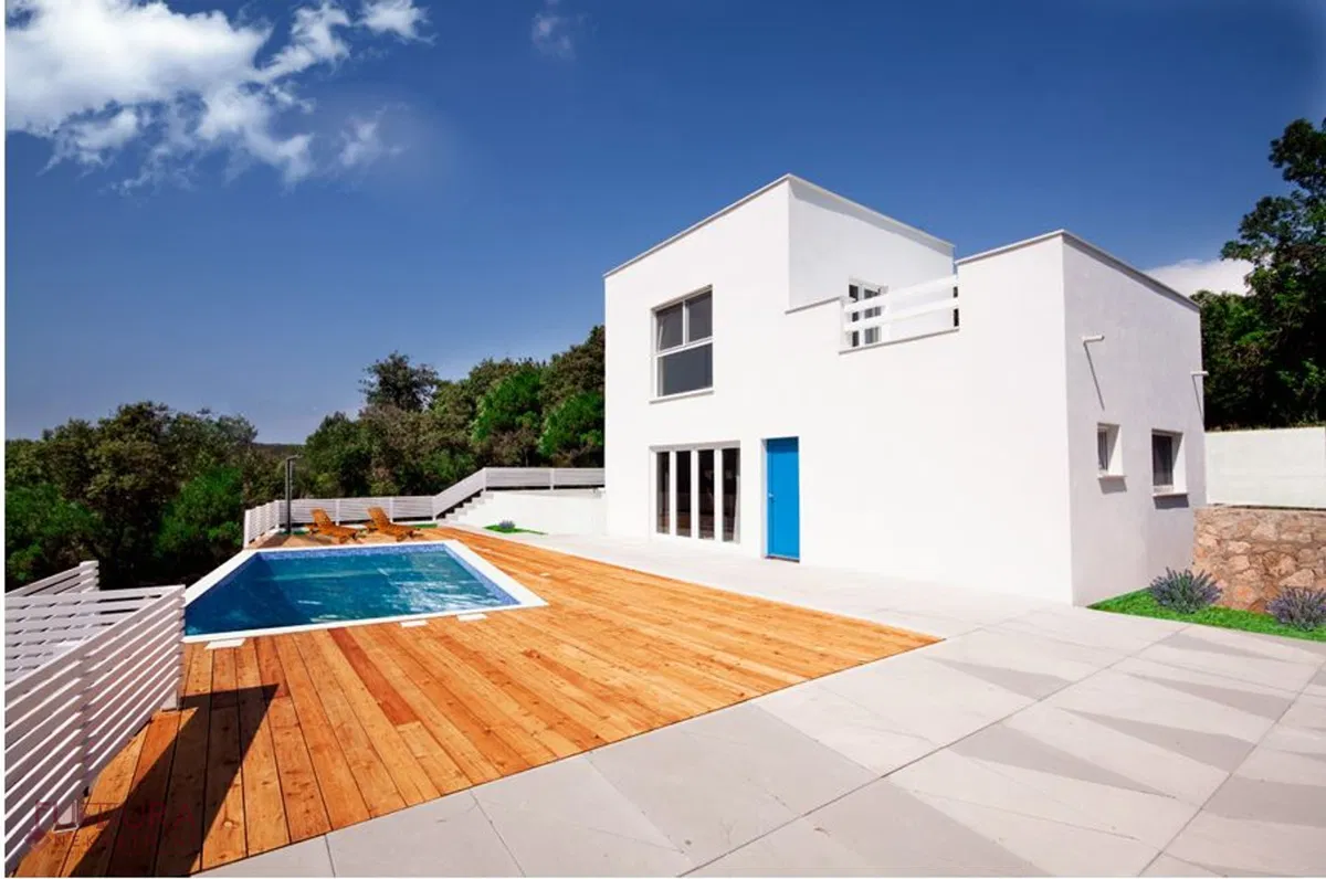 ZADAR - ŽMAN, PORDAJA 2 VILE 262 M2 + GRAĐ.ZEMLJIŠTE SA DOZVOLOM ZA 3. VILU, LOKACIJA!!!