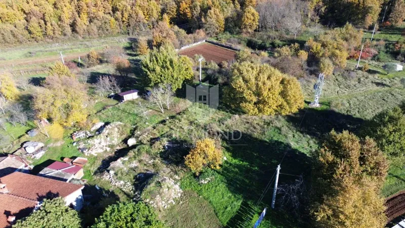 Albona, terreno con permesso di costruzione – 2