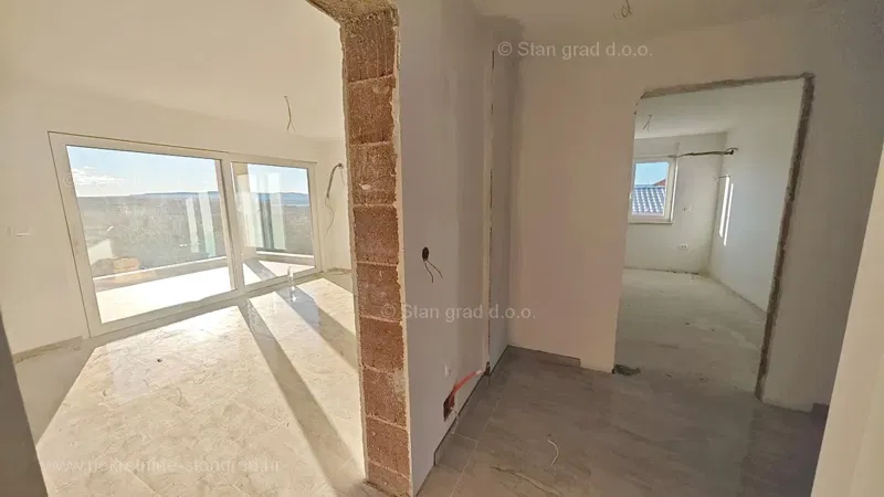 Njivice, két hálószobás apartman tengerre néző kilátással! – 3
