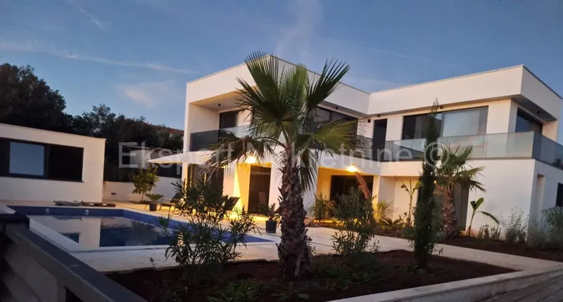 Solta, Grohote, villa di lusso con piscina, a 90 metri dal mare con vista sul mare – 2