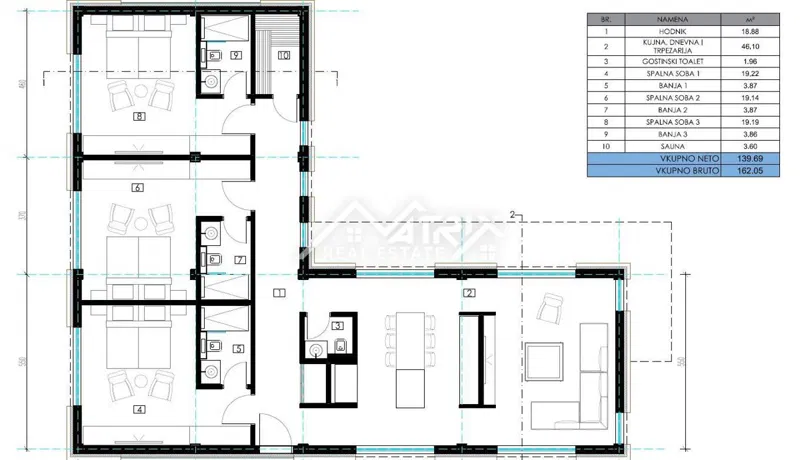 Poreč okolica, zemljišče s projektom – 2