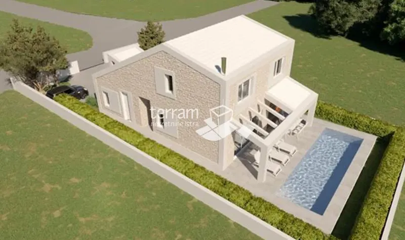 Istria, Medolino, terreno edificabile 511m2 # in vendita – 2