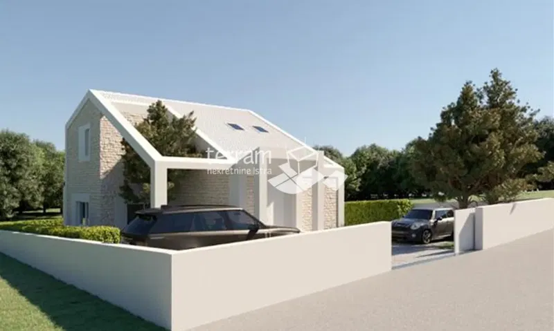 Istria, Medolino, terreno edificabile 511m2 # in vendita – 3