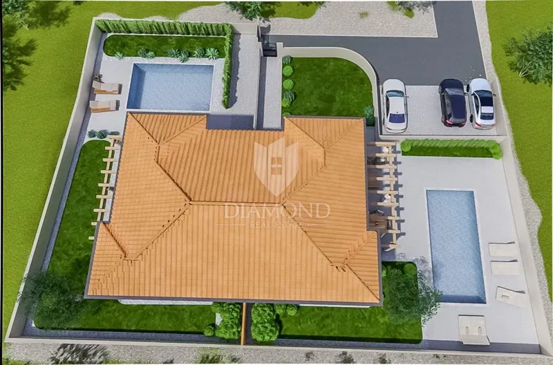 Istria, Poreč, surroundings, modern new building with swimming pool! – 2