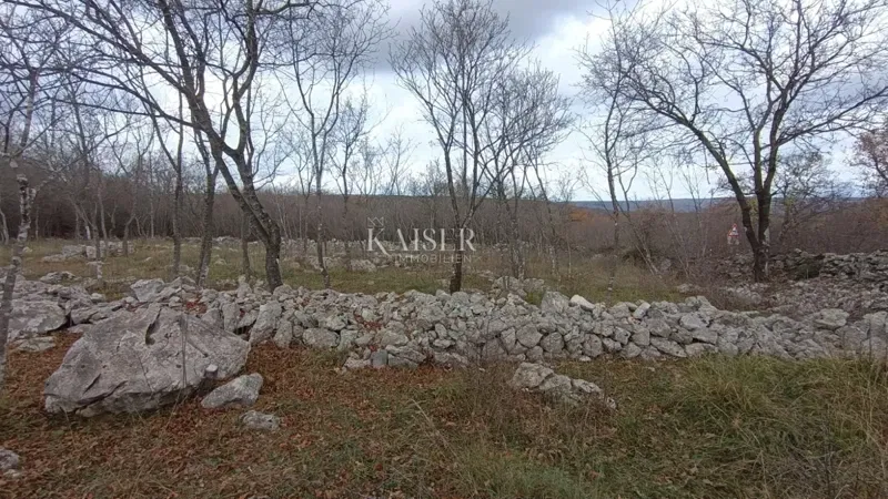 Isola di Krk, Krk- Terreno agricolo 1130 m2 con accesso carrabile – 3