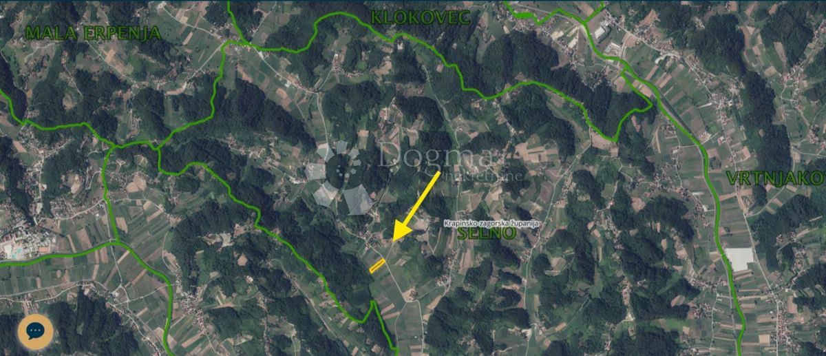Föld Selno, Krapinske Toplice, 3.938m2