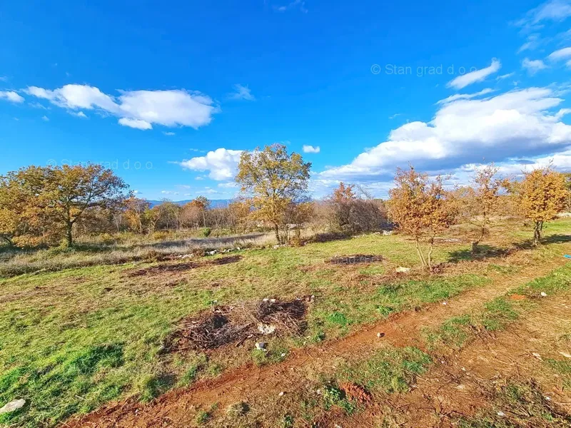 Malinska, building plot with conceptual design and view! – 2