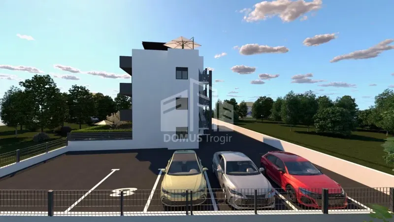 TROGIR*** Two-room penthouse apartment with a spacious terrace, 114.56 m2! – 3