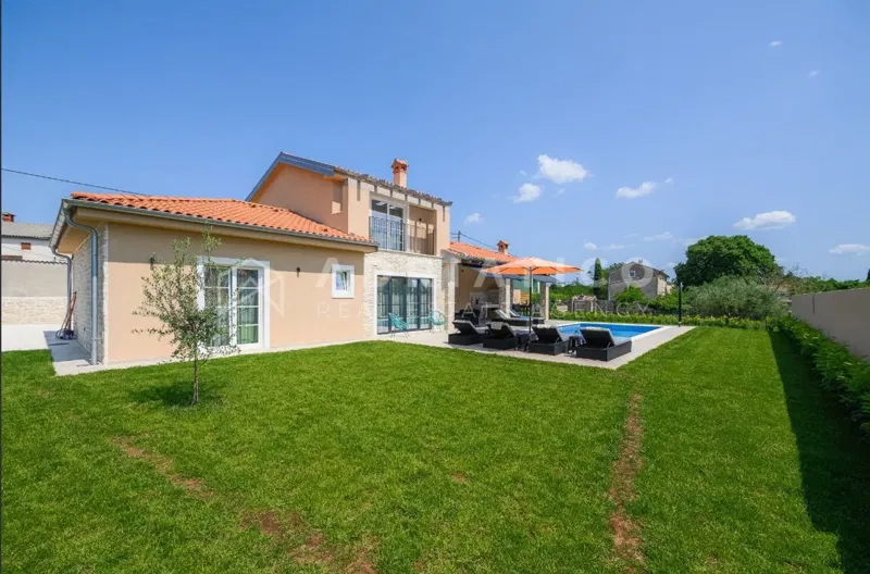Kanfanar, modern villa with pool + studio apartment – 2