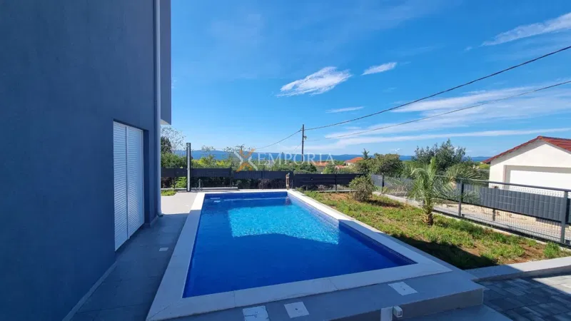 House with pool and sea view for sale – new build, Vir – 2