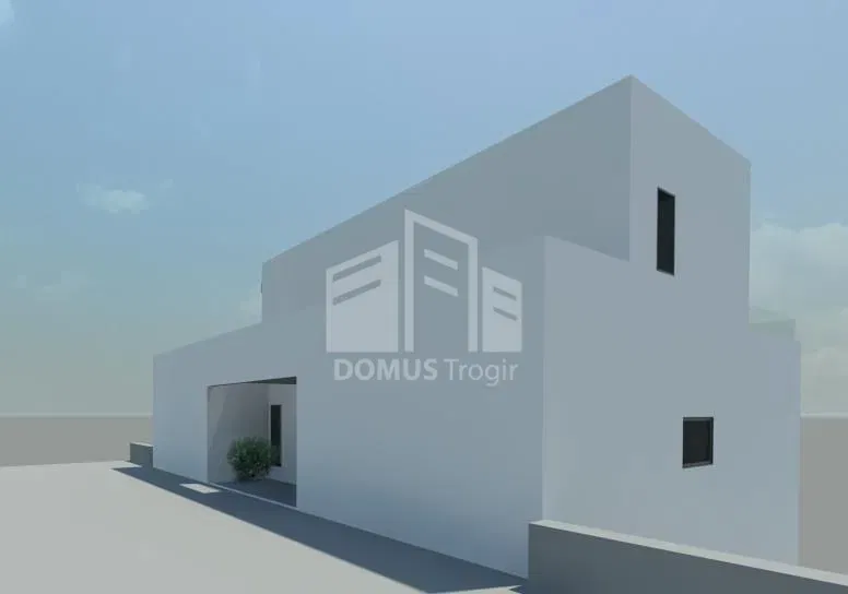Trogir** Building plot with project and permit for a villa, 387 m2 – 3