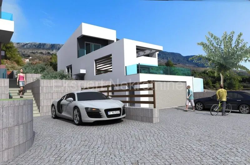 Podstrana, Mutogras, villa di lusso 370 m2 con giardino 392 m2 e piscina – 2