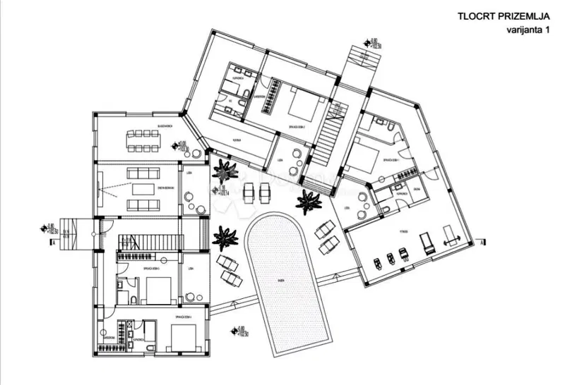 Casa Najevi, Marina, 350m2 – 2