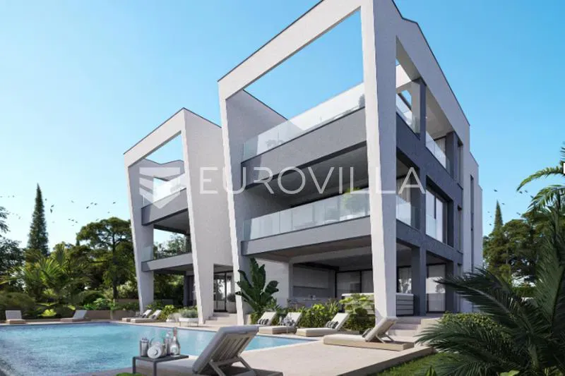 Zadar, luxurious four, room duplex apartment with a pool and a 360, degree view, in a new buil... – 2