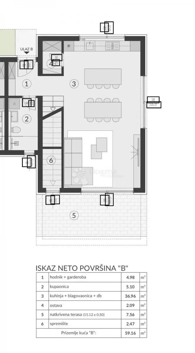 Casa Medulin, 120m2 – 2