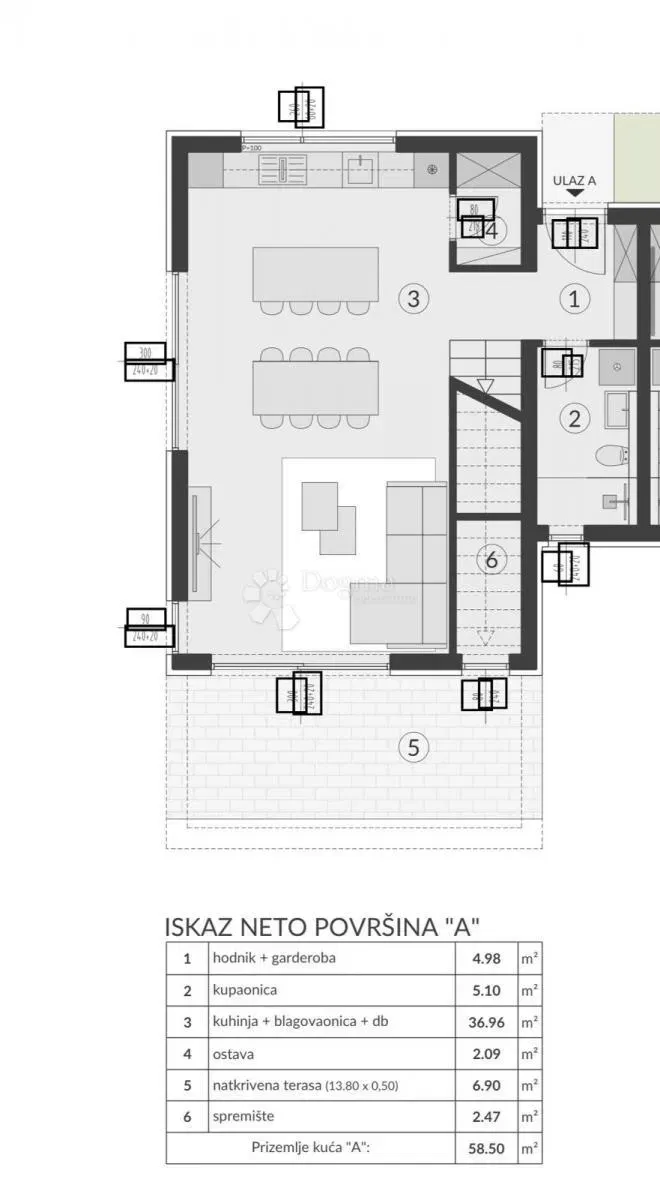 House Medulin, 120m2 – 2