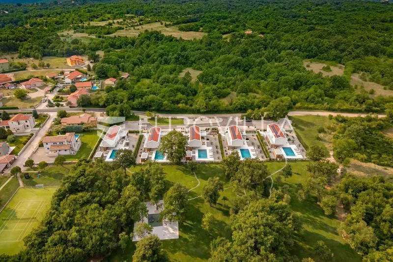 Istria, Labin - top modern villa B, heated pool 48 m², 2402 m² of landscaped garden – 3