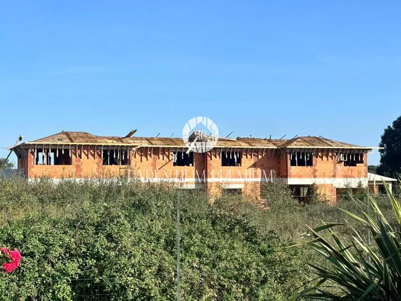 Duplex houses in the unfinished stage – 3