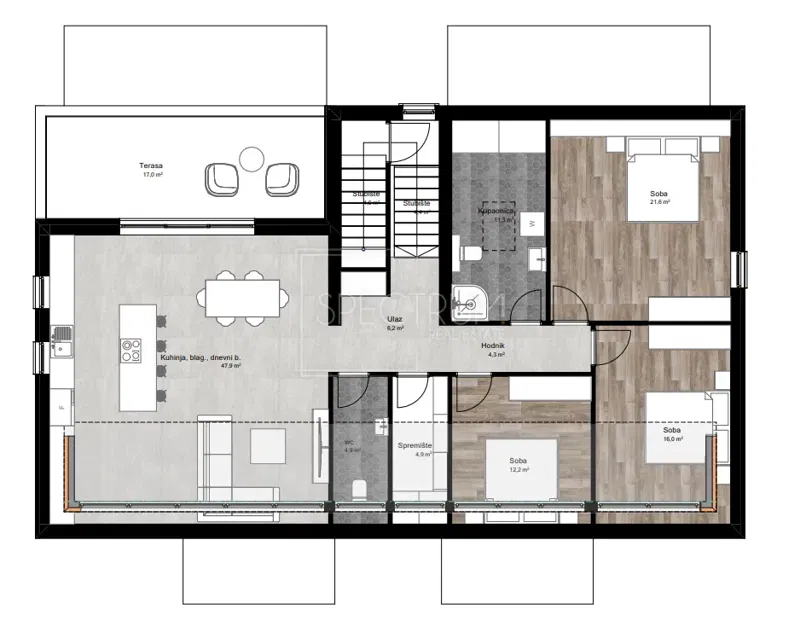 Poreč area, new building, penthouse – 3