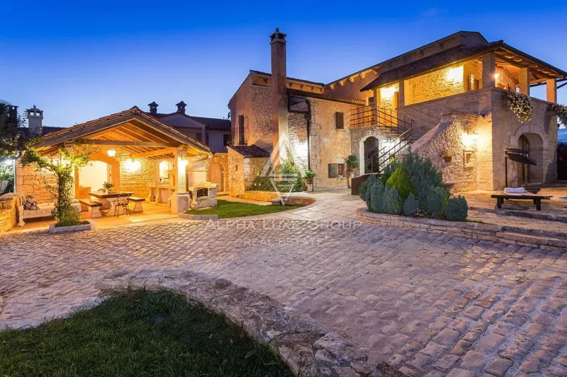 Istria, Sveti Petar – Authentic stone villa with pool for sale – 2
