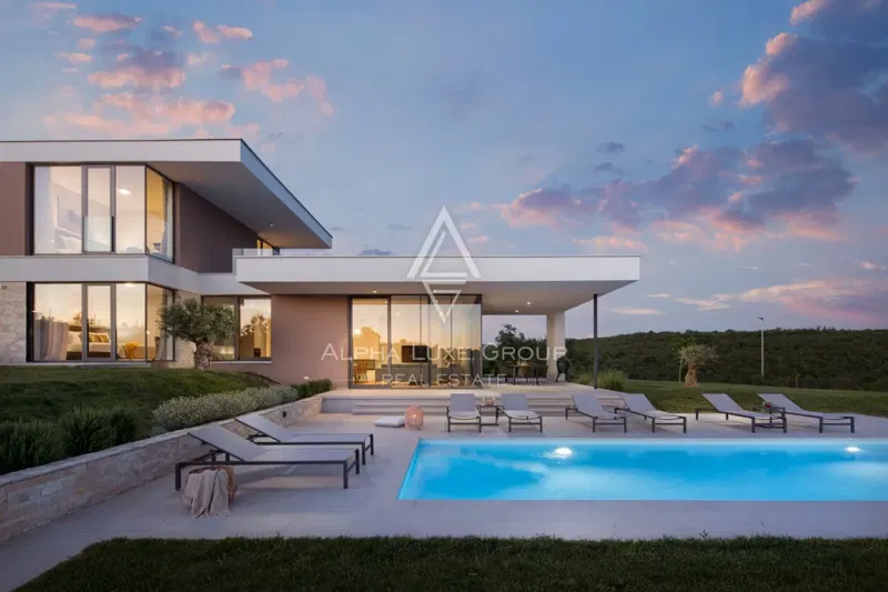 Brtonigla, Istra - Villa premium in vendita con 4 camere da letto e una stupenda vista mare – 2