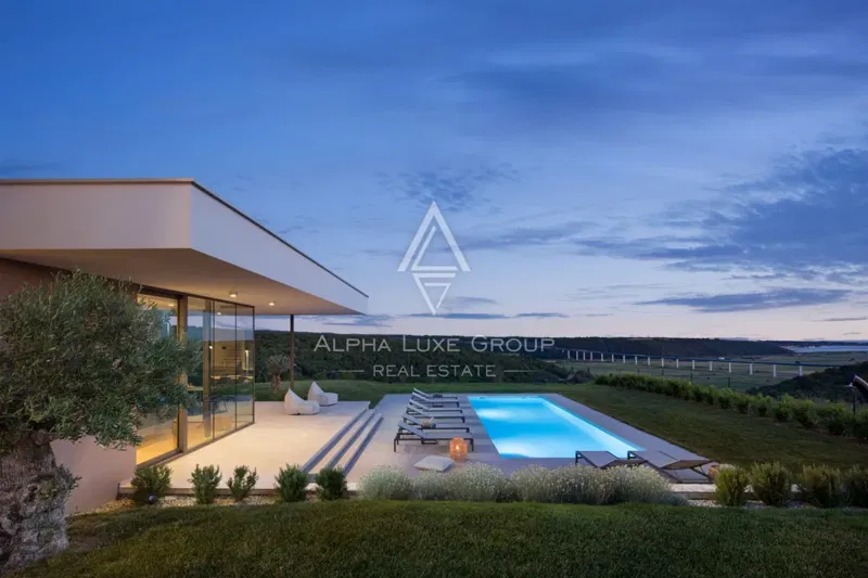 Brtonigla, Istra - Villa premium in vendita con 4 camere da letto e una stupenda vista mare – 3