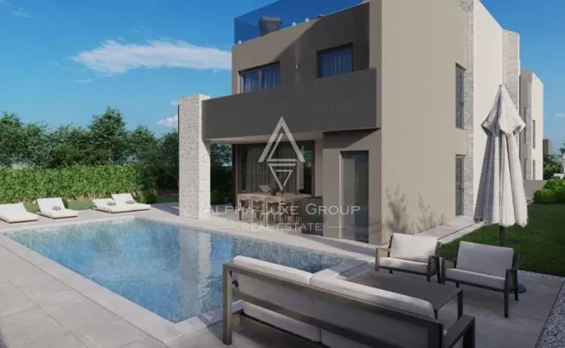 Poreč, Istria: Luxury villa under construction with pool 500 meters from the sea – 2