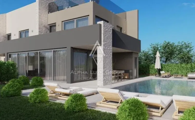 Poreč, Istria: Luxury villa under construction with pool 500 meters from the sea – 3