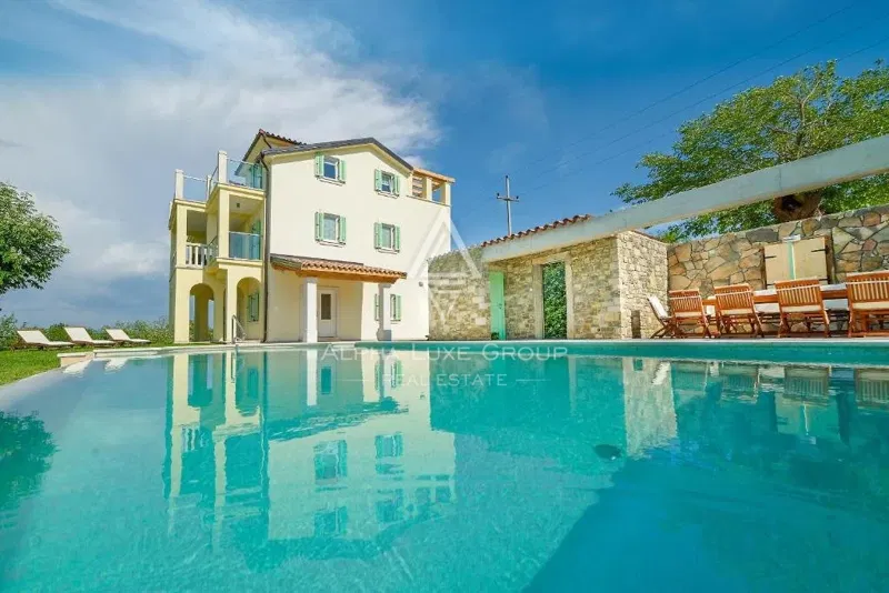 Charming Villa with pool and an enchanting view, Istria, Motovun – 2